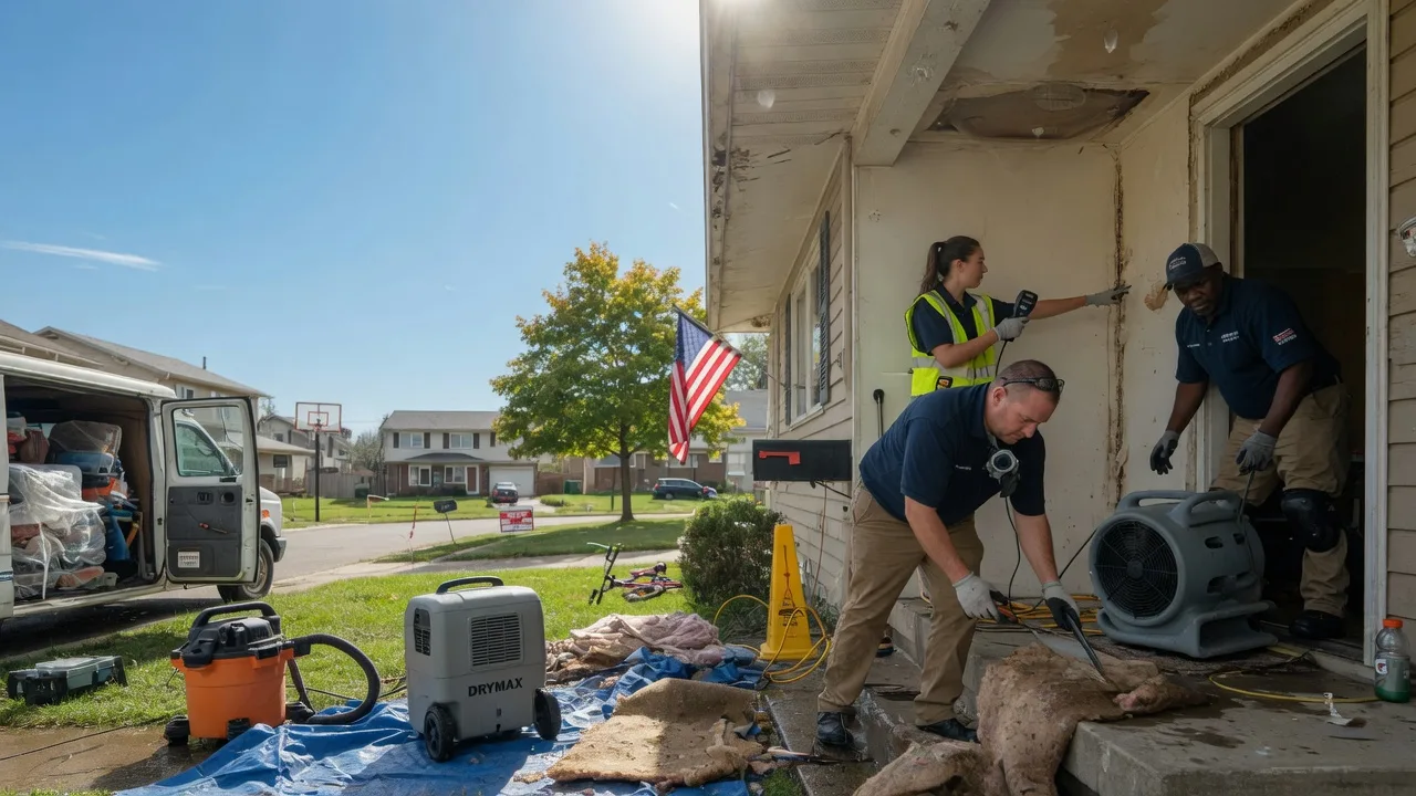 Water Damage Restoration in Hillsboro, IN near me